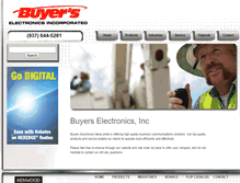 Tablet Screenshot of buyerselectronics.com